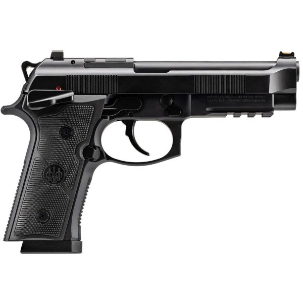https3A2F2Fmedia.chattanoogashooting.com2Fimages2Fproduct2FUKJ92XFMSDA202FUKJ92XFMSDA151.jpg Beretta 92GTS Full Size Handgun 9mm Luger 10rd Magazines(2) 4.7" Barrel Black