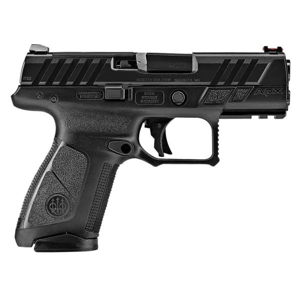 https3A2F2Fmedia.chattanoogashooting.com2Fimages2Fproduct2FUKJAXA1C910FO2FUKJAXA1C910FO1.jpg Beretta APX-A1 Compact Handgun 9mm Luger 10rd Magazines(2) 3.7" Barrel Fiber Optic Front Sight