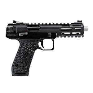 https3A2F2Fmedia.chattanoogashooting.com2Fimages2Fproduct2FUKJB22TACMET102FUKJB22TACMET151.jpg Beretta B22 Jaguar SAO Handgun .22 LR 10rd Magazines(2) 5.25" Threaded Tact Metal Barrel Black Frame