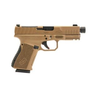 https3A2F2Fmedia.chattanoogashooting.com2Fimages2Fproduct2FUO857842FUO857841.jpg TriStar APOC Pro Handgun 9mm Luger 15rd Magazine (2) 4.48" Threaded Barrel FDE