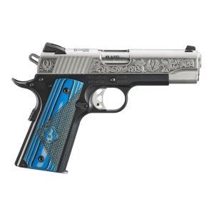 https3A2F2Fmedia.chattanoogashooting.com2Fimages2Fproduct2FUR167022FUR167021.jpg Ruger SR1911 "411 Sunapee St." Street Edition Handgun 45 Auto 7rd Magazines(2) 4.25" Barrel Engraved Frame G10 Grips
