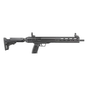 https3A2F2Fmedia.chattanoogashooting.com2Fimages2Fproduct2FUR193012FUR19301.jpg Ruger LC Carbine State Compliant Rifle 5.7x28mm 10rd Magazine 16.25" Barrel Black Fixed Stock MA Compliant