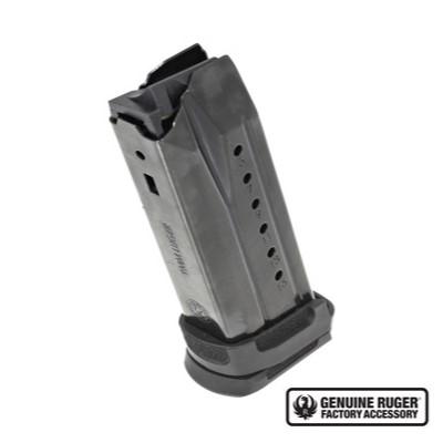 https3A2F2Fmedia.chattanoogashooting.com2Fimages2Fproduct2FUR906812FUR90681_1.jpg Ruger Security-9 Compact Magazine 9mm Black Oxide Steel with Polymer Adapter 15/rd