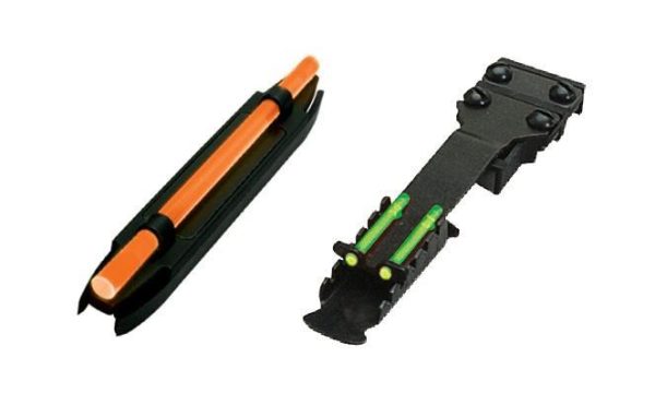 https3A2F2Fmedia.chattanoogashooting.com2Fimages2Fproduct2FVHC30022FVHC3002.jpg Hiviz C-Series Magnetic Turkey/Deer Sight Set Green/Orange Front Green Rear Narrow Model