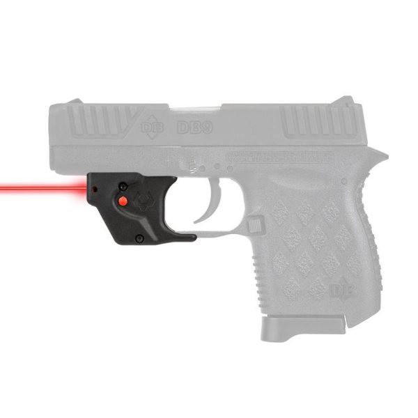 https3A2F2Fmedia.chattanoogashooting.com2Fimages2Fproduct2FVL91200192FVL9120019.jpg Viridian E-Series Red Laser Sight for Diamondback DB380/DB9 Black