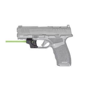 https3A2F2Fmedia.chattanoogashooting.com2Fimages2Fproduct2FVL91200772FVL9120077-1.jpg Viridian E Series Green Laser Sight for Springfield Hellcat Pro Black
