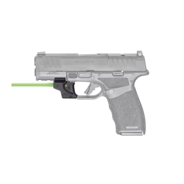 https3A2F2Fmedia.chattanoogashooting.com2Fimages2Fproduct2FVL91200772FVL9120077-1.jpg Viridian E Series Green Laser Sight for Springfield Hellcat Pro Black