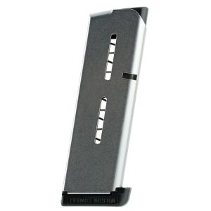 https3A2F2Fmedia.chattanoogashooting.com2Fimages2Fproduct2FWC47OX2FWC47OX-1.jpg Wilson Combat Handgun Magazine Series 47 for 1911 .45 OM (Officers Model) 7/rd w/.250 Basepad