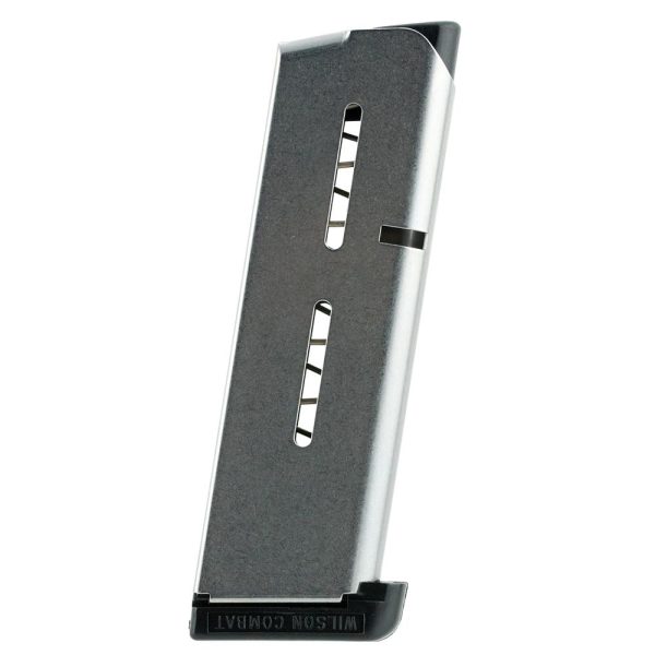 https3A2F2Fmedia.chattanoogashooting.com2Fimages2Fproduct2FWC47OX2FWC47OX-1.jpg Wilson Combat Handgun Magazine Series 47 for 1911 .45 OM (Officers Model) 7/rd w/.250 Basepad