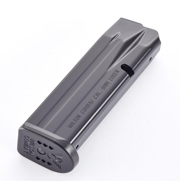 https3A2F2Fmedia.chattanoogashooting.com2Fimages2Fproduct2FWC8492FWC849.jpg Wilson Combat Handgun Magazine for EDC X9 Black Steel 9mm 15/rd