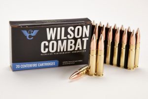 https3A2F2Fmedia.chattanoogashooting.com2Fimages2Fproduct2FWCA300BLK220HPBT2FWCA300BLK220HPBT-1_2.jpg Wilson Combat Rifle Ammunition 300 Blackout | 220gr Sierra HPBT 1025 fps 20/ct