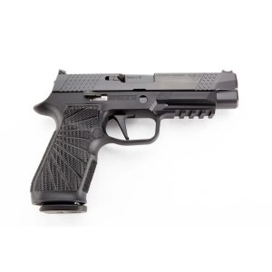 https3A2F2Fmedia.chattanoogashooting.com2Fimages2Fproduct2FWCSIGWCP320F9BATS2FWCSIGWCP320F9BATS-1.jpg Wilson Combat/SIG P320 Full-Size Handgun 9mm Luger 17rd Magazines (2) 4.7" Barrel Black Grip Module Action Tune Straight Trigger