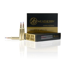 https3A2F2Fmedia.chattanoogashooting.com2Fimages2Fproduct2FWMB333225TTSX2FWMB333225TTSX.jpg Weatherby Select Rifle Ammunition 338-378 Wby Mag 225 gr Barnes TTSX 3180 fps 20/ct