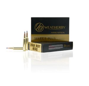 https3A2F2Fmedia.chattanoogashooting.com2Fimages2Fproduct2FWMF7MM150SCO2FWMF7MM150SCO.jpg Weatherby Select Plus Rifle Ammunition 7mm Wby Mag 150 gr Scirocco 3225 fps 20/ct