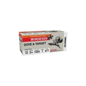 https3A2F2Fmedia.chattanoogashooting.com2Fimages2Fproduct2FWNXU12S67VP2FWNXU12S67VP1.jpg Winchester Dove & Target Steel Blend Shotshells 12ga 2-3/4" 1oz 1325 fps #6&7 100/ct