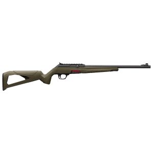 https3A2F2Fmedia.chattanoogashooting.com2Fimages2Fproduct2FWX5211401022FWX521140102.jpg Winchester Wildcat 22 Suppressor Ready Rifle .22 LR 10rd Magazine(1) 16.5" Threaded Barrel OD Green Stock