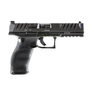 https3A2F2Fmedia.chattanoogashooting.com2Fimages2Fproduct2FWY28581342FWY2858134-1.jpg Walther PDP Full Size Handgun 9mm Luger 10rd Magazines (2) 5" Barrel Black Optic Ready