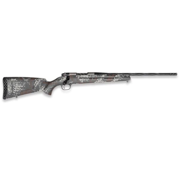 https3A2F2Fmedia.chattanoogashooting.com2Fimages2Fproduct2FXBMBP01N240WR3B2FXBMBP01N22CMR19B-1_1.jpg Weatherby Mark V Backcountry Capra Rifle .240 Wby Mag 2rd Capacity 21" 1/2x28 Barrel with 2" Muzzle Brake Grey Brown