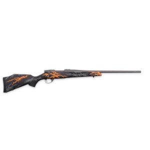 https3A2F2Fmedia.chattanoogashooting.com2Fimages2Fproduct2FXBVYH308NR2B2FXBVYH308NR2B-1.jpg Weatherby Vanguard Compact Hunter Rifle .308 Win 5rd Magazine 20" Barrel Black and Orange with Muzzle Brake