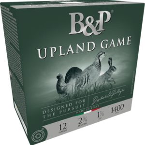https3A2F2Fmedia.chattanoogashooting.com2Fimages2Fproduct2FXDCA7C02UGA0012FXDCA7C02UGA001-1_1.jpg B&P Upland Game Shotshells- 12 ga 2-3/4 In 1-1/4 oz #4 1400 fps 25/ct
