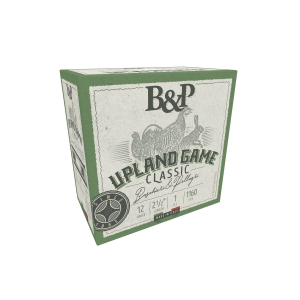 https3A2F2Fmedia.chattanoogashooting.com2Fimages2Fproduct2FXDCA7C02UGA0932F1111111_2.png B&P Upland Game Classic Shotshells 12ga 2-1/2'' 1oz #8 1160 fps 25/ct