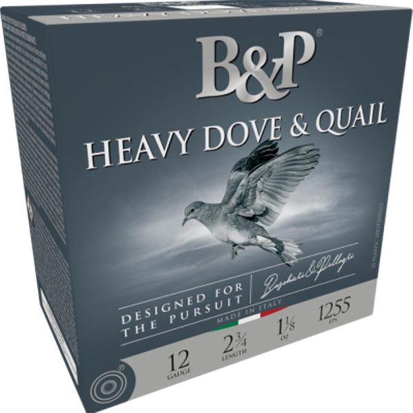 https3A2F2Fmedia.chattanoogashooting.com2Fimages2Fproduct2FXDCA7C08HDA0012FXDCA7C08HDA001-1.jpg B&P Dove & Quail Shotshells 12 ga 2-3/4 In 1-1/8 oz-#6 1255 fps 25/ct