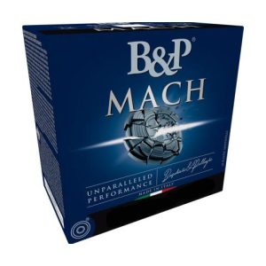 https3A2F2Fmedia.chattanoogashooting.com2Fimages2Fproduct2FXDCA7T02MAC0162Fmach1.jpg B&P Mach Professional Handicap Shotshells 12ga 2-3/4" 1oz 1250 fps #7.5 25/ct