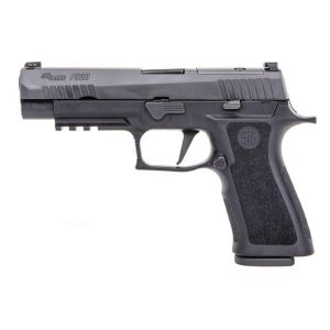 Sig Sauer P320 X- Series Handgun 9mm Luger 10rd Magazines(2) 4.7" Barrel Optic Plate Cover Manual Safety CA Compliant