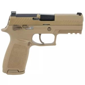 https3A2F2Fmedia.chattanoogashooting.com2Fimages2Fproduct2FXI7152062FXI7152063.jpg Sig Sauer M18 Coyote OR Compliant Compact Handgun 10rd Magazines(3) 3.9" Barrel Manual Safety