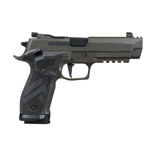 https3A2F2Fmedia.chattanoogashooting.com2Fimages2Fproduct2FXI7263562FXI7263565.jpg Sig Sauer P226 X-Five Legion SAO Handgun 9mm Luger 20rd Magazines(3) 4.4" Barrel Suppressor High Sights TXG Grip Comp Slide