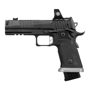 Sig Sauer P211-GTO Handgun 9mm Luger 21(2)&23(1)rd Magazines 4.4" Compensated Barrel with Romeo3 Pro SAO