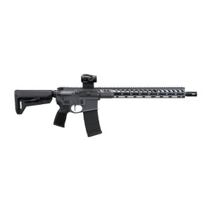 https3A2F2Fmedia.chattanoogashooting.com2Fimages2Fproduct2FXI7441832FXI7441831.jpg Sig Sauer M400 Forge Concrete Gray Rifle 5.56 NATO 30rd Magazine 16" Barrel ROMEO-MSR GEN II Adjustable Stock M-LOK Handguard