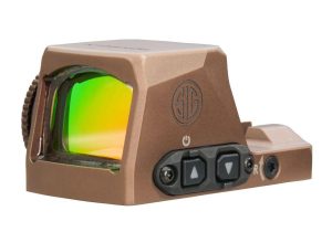 https3A2F2Fmedia.chattanoogashooting.com2Fimages2Fproduct2FXISORX12022FXISORX1202-6.jpg Sig Sauer Romeo-X Reflex Sight Open w Compact Footprint/ Circle Dot - Flat Dark Earth