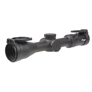 https3A2F2Fmedia.chattanoogashooting.com2Fimages2Fproduct2FXISOW430042FXISOW43003-1_1.jpg Sig Sauer Whiskey 4 Low Profile Rifle Scope 3-12x44 30mm SFP Hellfire Quadplex Illum Capped 0.25 MOA - Black