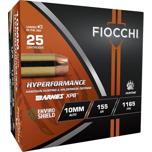 https3A2F2Fmedia.chattanoogashooting.com2Fimages2Fproduct2FXN10BA2FXN10BA.jpg Fiocchi Hyperformance Hunt Ammunition 10mm Auto 155gr HP 1165 fps 25/ct