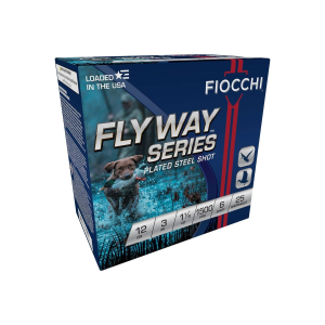 https3A2F2Fmedia.chattanoogashooting.com2Fimages2Fproduct2FXN123ST62FXN123ST6.png Fiocchi Flyway Series Shotshells 12ga 3" 1-1/8oz 1500 fps #6 25/ct