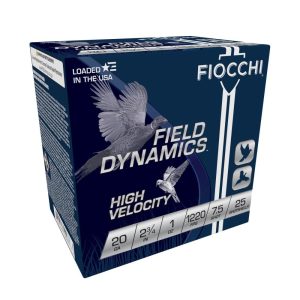 https3A2F2Fmedia.chattanoogashooting.com2Fimages2Fproduct2FXN20HV752FXN20HV75-1.jpg Fiocchi High Velocity Shotshells 20ga. 2-3/4" 1oz #7.5 25/ct