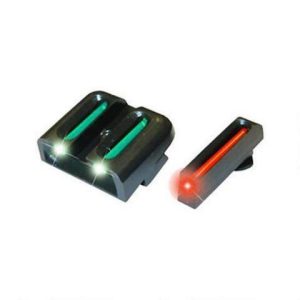 https3A2F2Fmedia.chattanoogashooting.com2Fimages2Fproduct2FXRTG131G32FXRTG131G3.jpg Truglo Fiber-Optic Sights Fit Glock Slimline Models 42/43/43x/48 Front Red/Rear Green