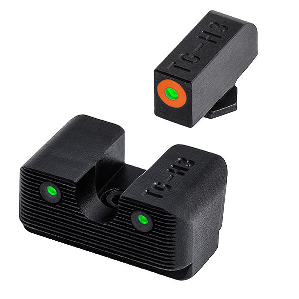 https3A2F2Fmedia.chattanoogashooting.com2Fimages2Fproduct2FXRTG231G2C2FXRTG231G2C.jpg Truglo Tritium Pro Night Sight Set (High) Glock 20 21 25 28 29 30 31 32 37 40 and 41(Excluding M.O.S. models) - Orange