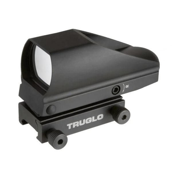 https3A2F2Fmedia.chattanoogashooting.com2Fimages2Fproduct2FXRTG8380BN2FXRTG8380BN.jpg Truglo Tru-Brite Multi-Reticle Dual Color Open Red Dot Sight 24x34mm Window Black