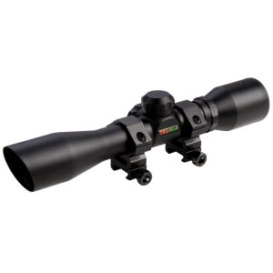https3A2F2Fmedia.chattanoogashooting.com2Fimages2Fproduct2FXRTG8504BD2FXRTG8504BD_1.jpg Truglo Compact Rimfire & Shotgun Rifle Scope - 4x32mm Diamond Ballistic 22.5' 5" Black