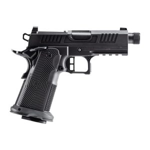 https3A2F2Fmedia.chattanoogashooting.com2Fimages2Fproduct2FXXAA39X1QIBXDBK192FXXAA39X1QIBXDBK191.jpg Alpha Foxtrot AF1911-Romulus Handgun 9mm Luger 17rd (1) & 20rd (1) Magazine 3.5"Threaded Barrel Black MOS Cut
