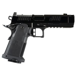 https3A2F2Fmedia.chattanoogashooting.com2Fimages2Fproduct2FXXAA39X1QIGPDBK192FXXAA39X1QIGPDBK19-1.jpg Alpha Foxtrot AF1911 Romulus OR Handgun 9mm Luger 20rd Magazines (2) 3.5" Threaded Barrel Black