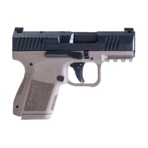 https3A2F2Fmedia.chattanoogashooting.com2Fimages2Fproduct2FYCHG7651CABDN2FYCHG7651CABDN14.jpg Canik METE MC9 CA Compliant Handgun 9mm Luger 10rd Magazine(2) 3.18" Barrel FDE Frame/ Black Slide