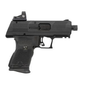 Hi Point Yeet Cannon Handgun 9mm Luger 10rd Magazine 4.12" Threaded Barrel Black with Crimson Trace Red Dot Sight