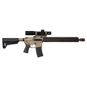 https3A2F2Fmedia.chattanoogashooting.com2Fimages2Fproduct2FYQSW55616INRIFLEBLKFM102FYQSW55616INRIFLEBLKFM10-1.jpg Q Sugar Weasel Rifle 5.56 NATO 10rd Magazine 16" 1/2x28 Threaded Barrel Black CA - OPTIC NOT INCLUDED