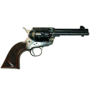 https3A2F2Fmedia.chattanoogashooting.com2Fimages2Fproduct2FZAGWP45CCH434NMCW2FZAGWP45CCH434NMCW_2.jpg EMF Great Western II Premier Revolver .45 Colt 6rd Capacity 4.75" Barrel NM Checkered Walnut Grips