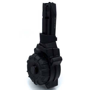 https3A2F2Fmedia.chattanoogashooting.com2Fimages2Fproduct2FZMDRMA1092FZMDRMA109-1.jpg Promag Shadow Systems CR920 Handgun Magazine Drum Black 9mm Luger 30/rd