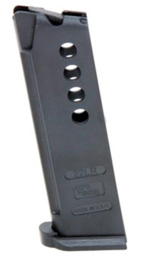 https3A2F2Fmedia.chattanoogashooting.com2Fimages2Fproduct2FZMKIMA12FZMKIMA1.jpg ProMag 1911 Kimber / Marvel / Iver Johnson Conversion Magazine Colt .22 LR Black Polymer 14/rd