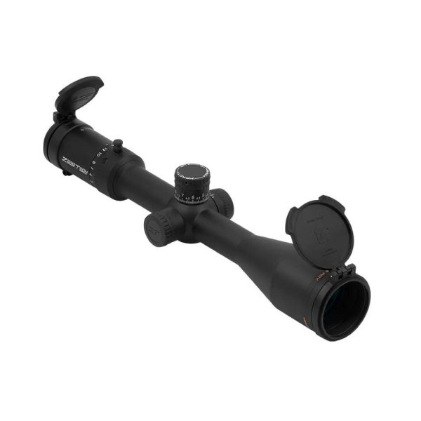 https3A2F2Fmedia.chattanoogashooting.com2Fimages2Fproduct2FZOTR4245FIR2FZOTR4245FIR-1.jpg ZeroTech Trace Advanced Rifle Scope - 4-24x50 30mm FFP RMG MIL Illum Black
